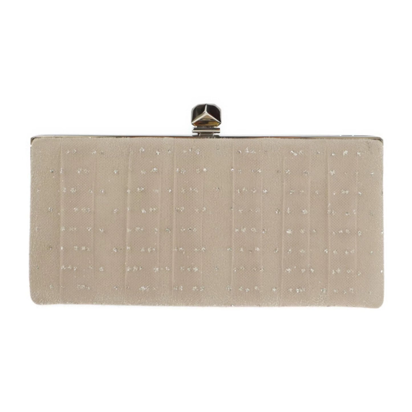 shoulder chain canvas Choo 183 (Good) Pre-Owned CHOO clasp pink Celeste party 2WAY JIMMY gold beige hardware clutch bag CELESTE Jimmy