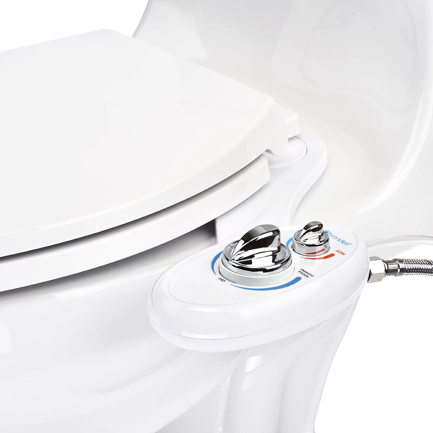 Dual Temperature Brondell All Included Bidet Attachment, Handed Accessories SouthSpa Left