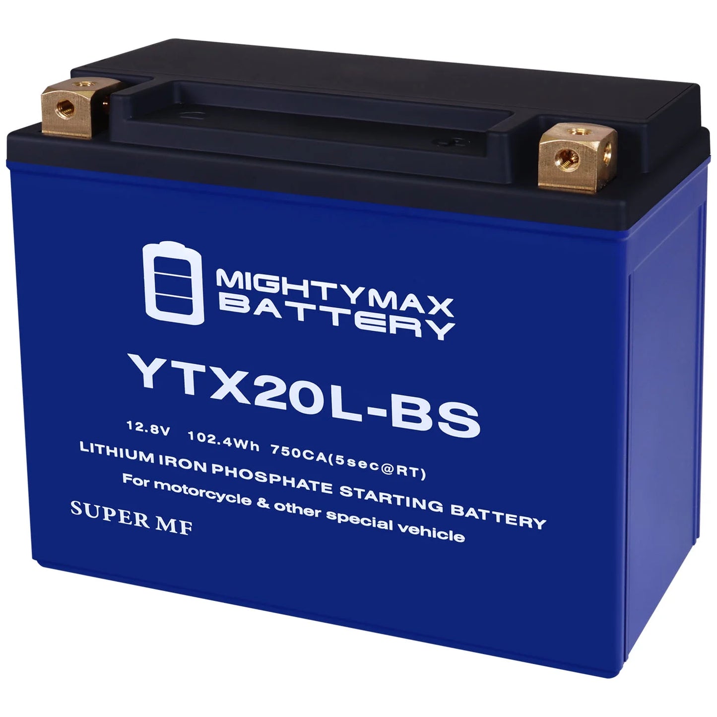 Lithium Battery with 1500 YTX20L-BS 17-20 Ski Replacement SXR compatible Jet Kawasaki