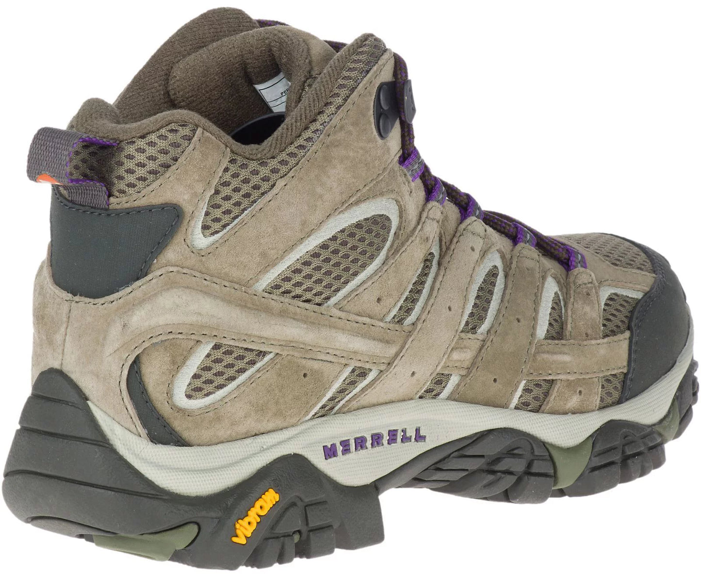 Olive, Mid Hiking 2 9 Moab Size Wide Merrell Women's Ventilator Shoes,