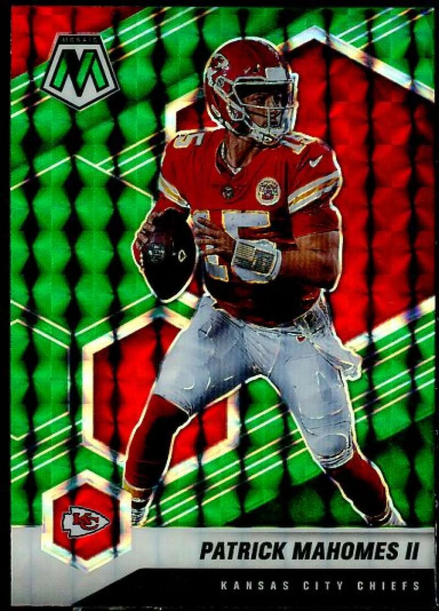 Card Panini II 2021 Patrick Green Mosaic #1 Mahomes Mosaic