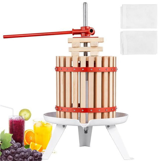 Wine LSGJYZJMM18L8K9OTV0 Press Fruit 4.75 gal Vevor