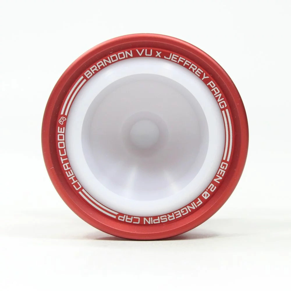 Brandon (Red) CHEATCODE Vu Jeffrey x Yo-Yo Pang Fingerspin YoYo - Ultimate The