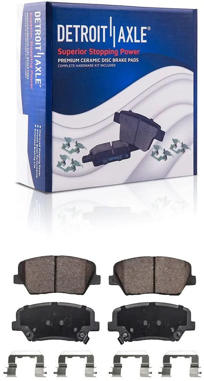 Detroit 4 2013 Ceramic 2012 11-14 Pads Axle Replacement 2010 Santa Hyundai Pads 2014 Brake 2010-2012 Fe, 2011 Rear Kia Front for Sorento, and - Brake