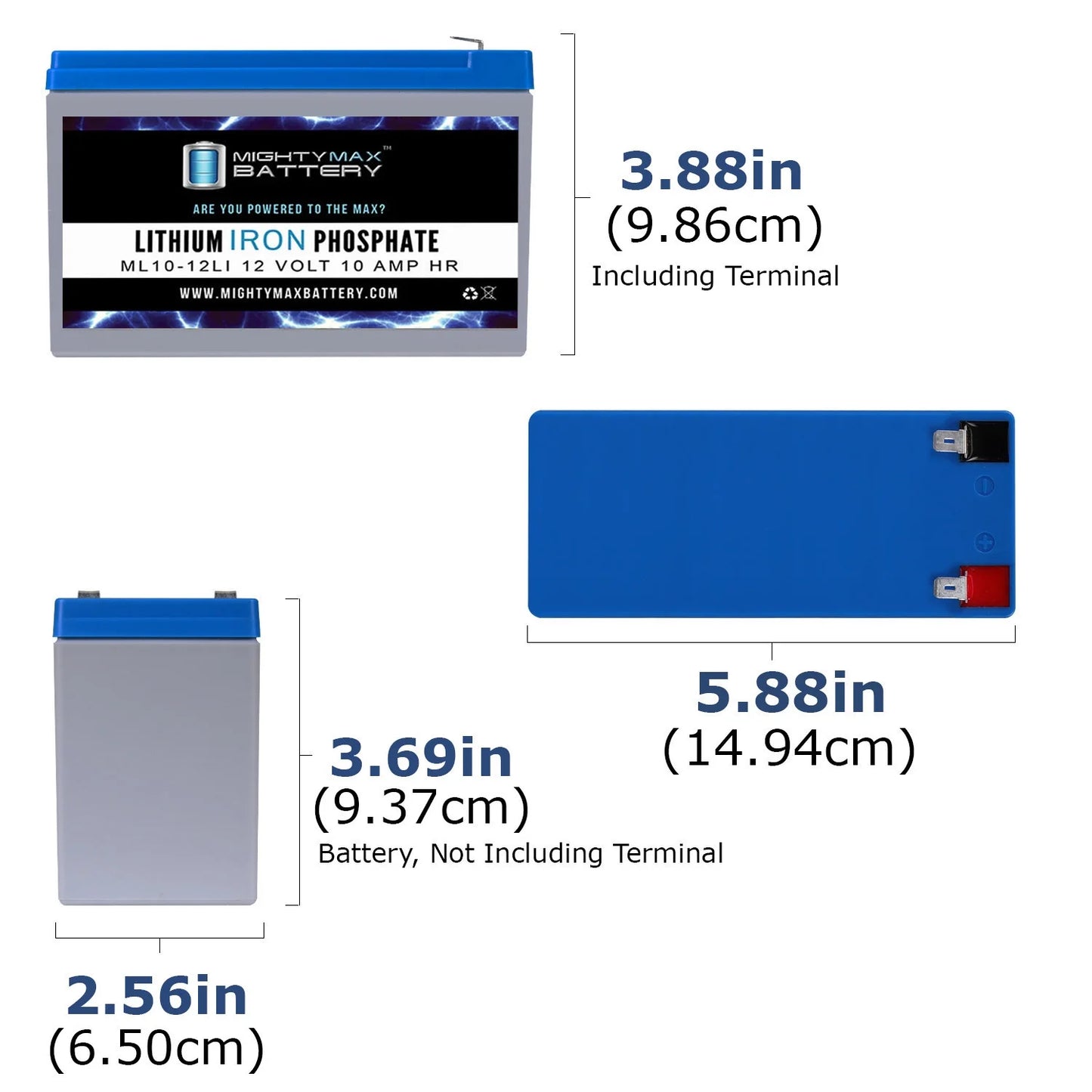 Lithium E-Flood Replacement - Box HL 12V 3 10AH Compatible with Pack Streamlight Battery