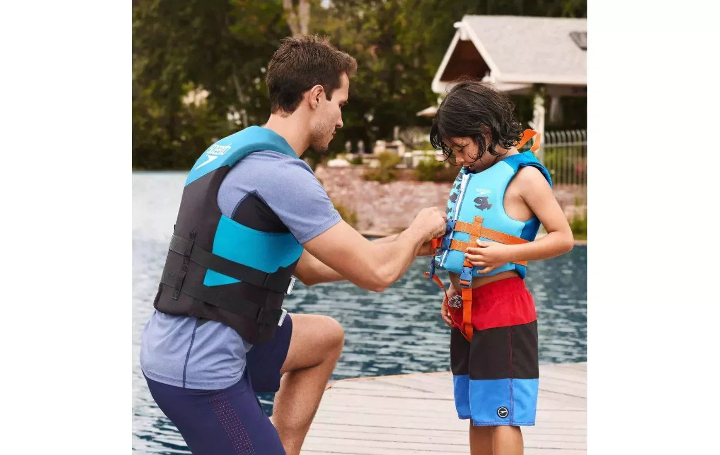 Device Swim Aquaprene Vest Personal Approved Adult Life USCG Central Flotation XL/XXL Speedo