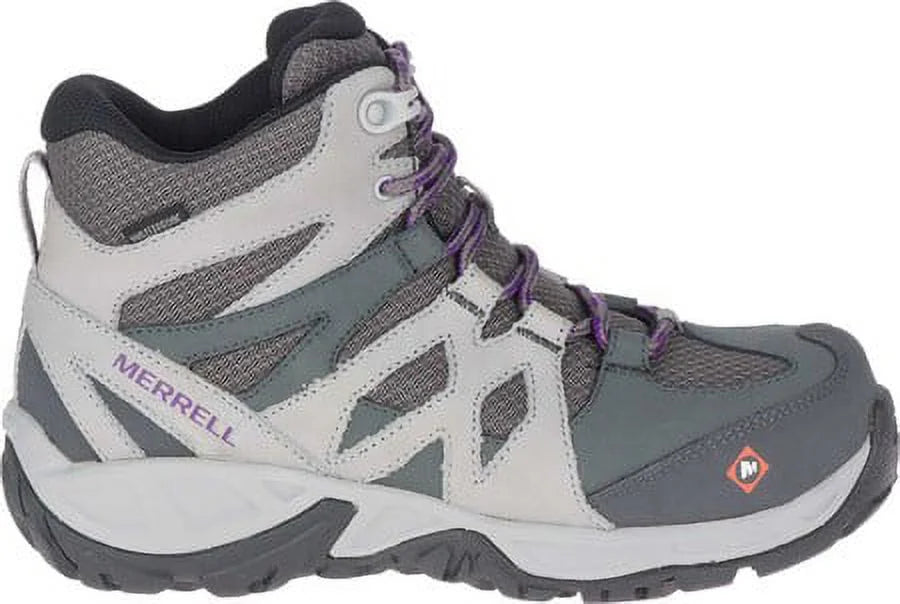 (D, Mid Waterproof Boots Work Merrell (M) Womens 9Medium M) Siren J099328 US 9D