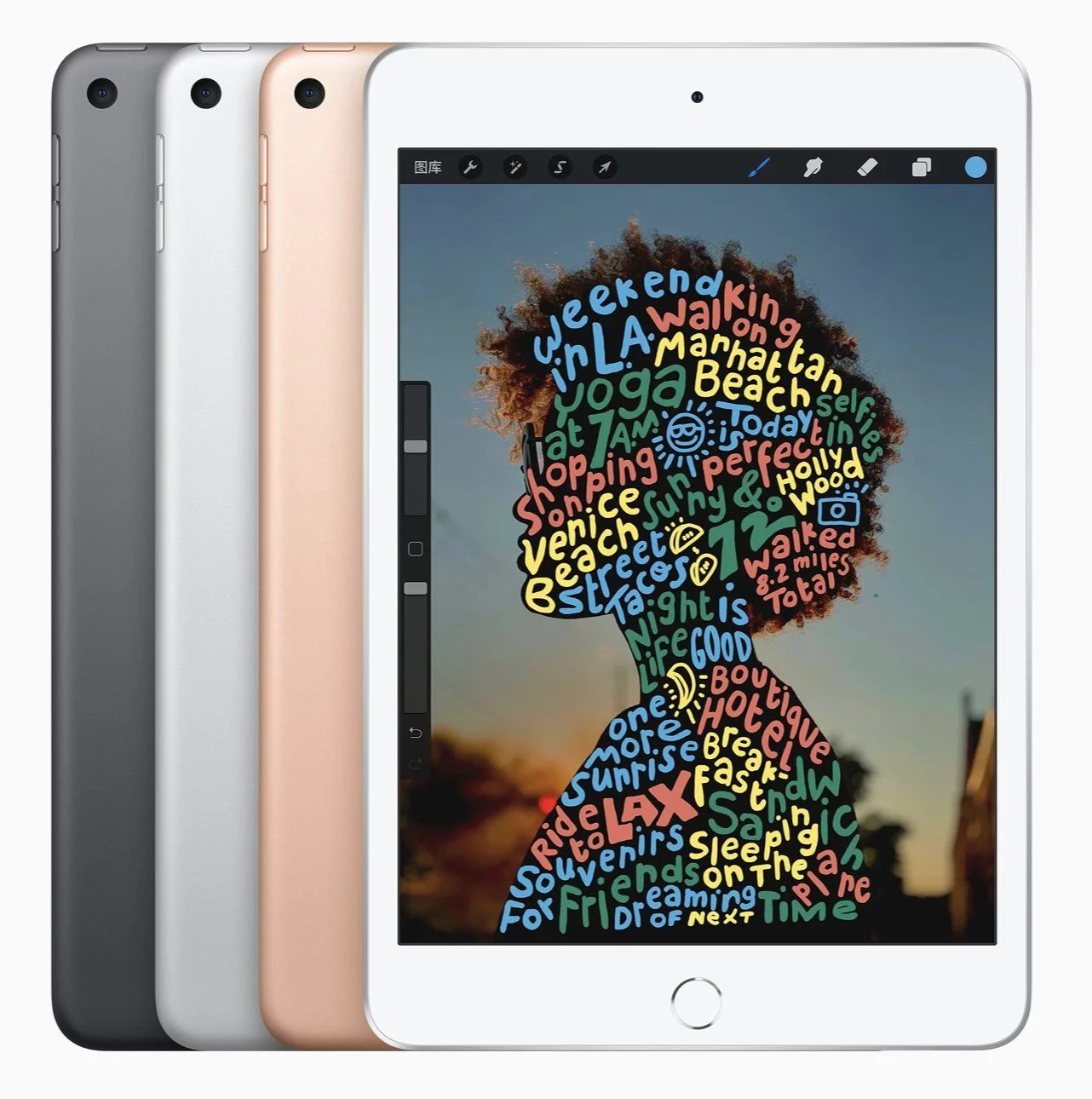 Storage LTE 4th. A8 Apple Gen - 2GB RAM Pre-Owned Dual-Core Restored Apple Mini Ipad 7.9" - 16GB