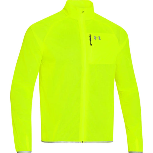 Armour Yellow/Reflective Under ColdGear Lite Run Infrared Men's Jacket