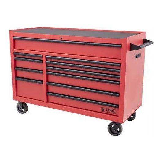 Drawer Box, 55 11 Premium in. Red Matte Double Bay lbs 1200 Tool