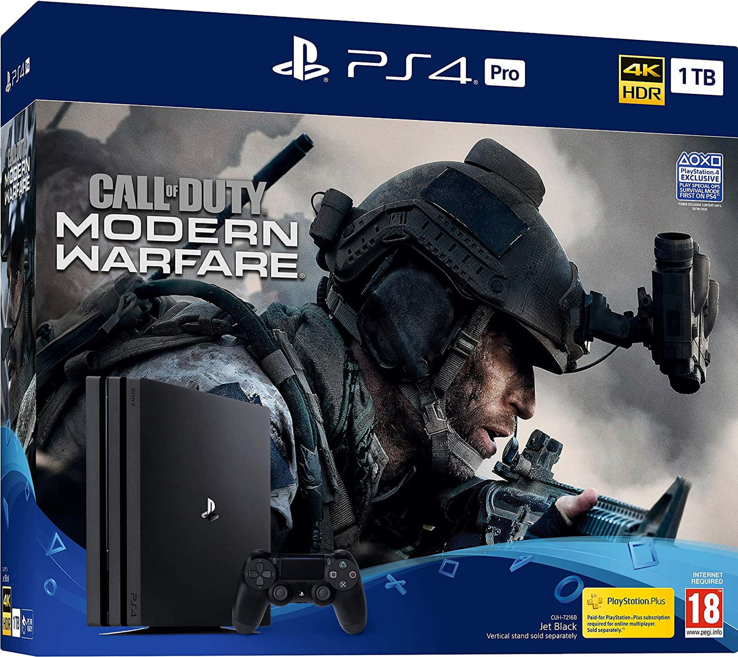 (Refurbished: PlayStation Of Modern Call Good) PS4 COD PS4 4 For Bundle Pre-Owned Pro Duty: Warfare