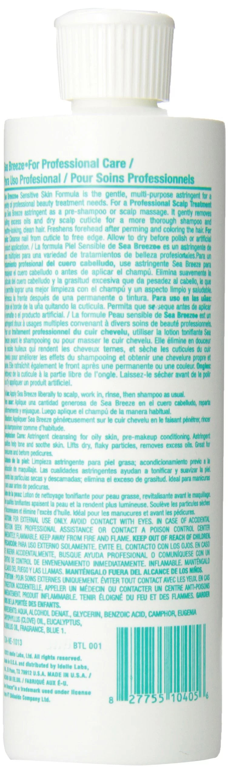 12 Nails oz x SKIN Sea Astringent Skin, SENSITIVE 4 Barber Scalp HP-SEP0405 & Breeze