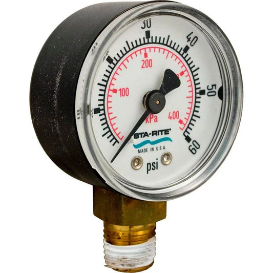 Pentair Pressure Sta-Rite 15060-0000T Gauge