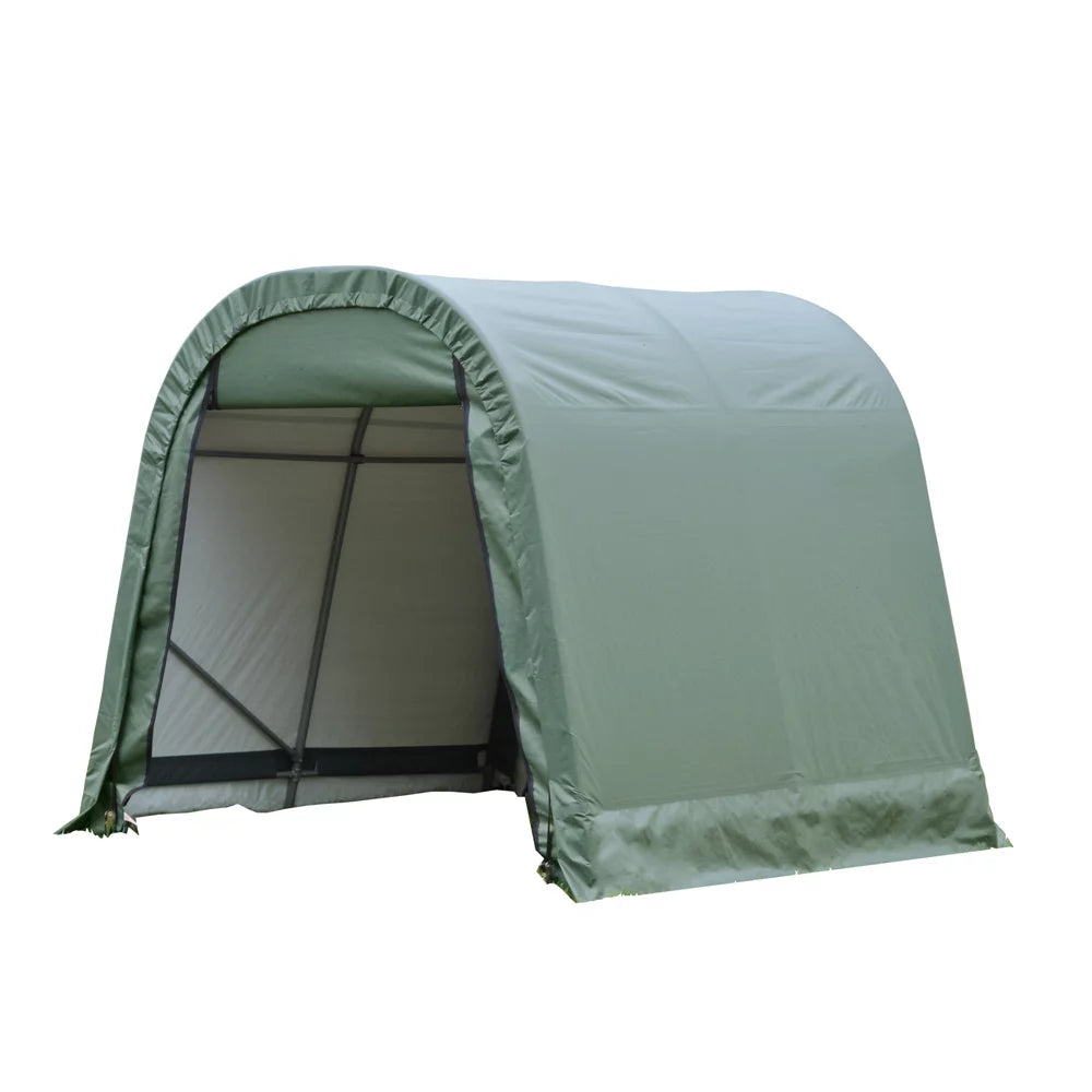 Round Cover 10x8x8 Green Shelter, Style