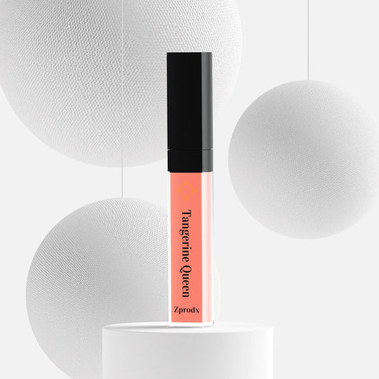 Lipstick Natural Tangerine Collection Queen - Liquid Vegan &