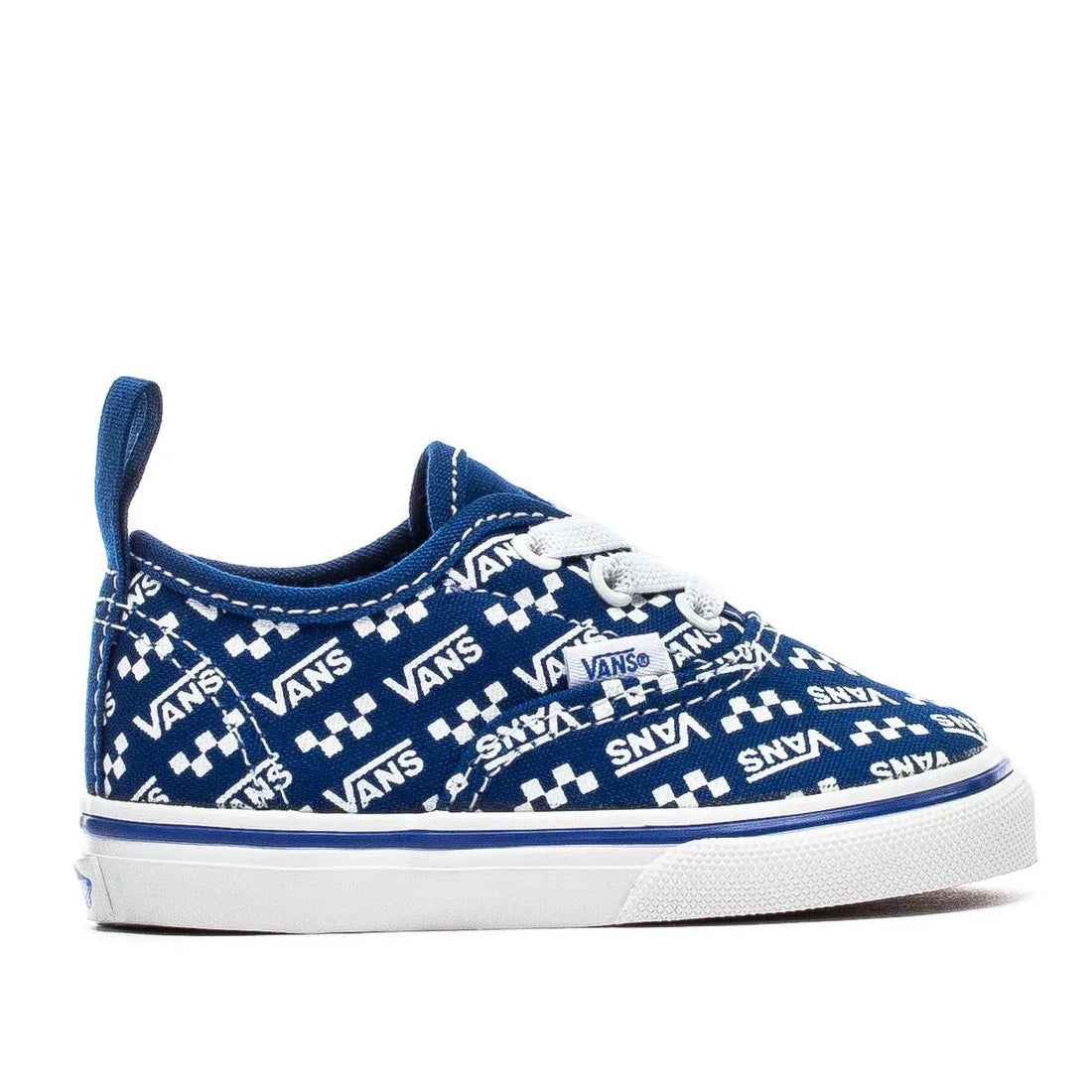 size Blue/True) 4.5 Unisex/Toddler shoe VN0A4BUYWH8 True ((Logo Authentic Toddler Repeat) Vans Athletics