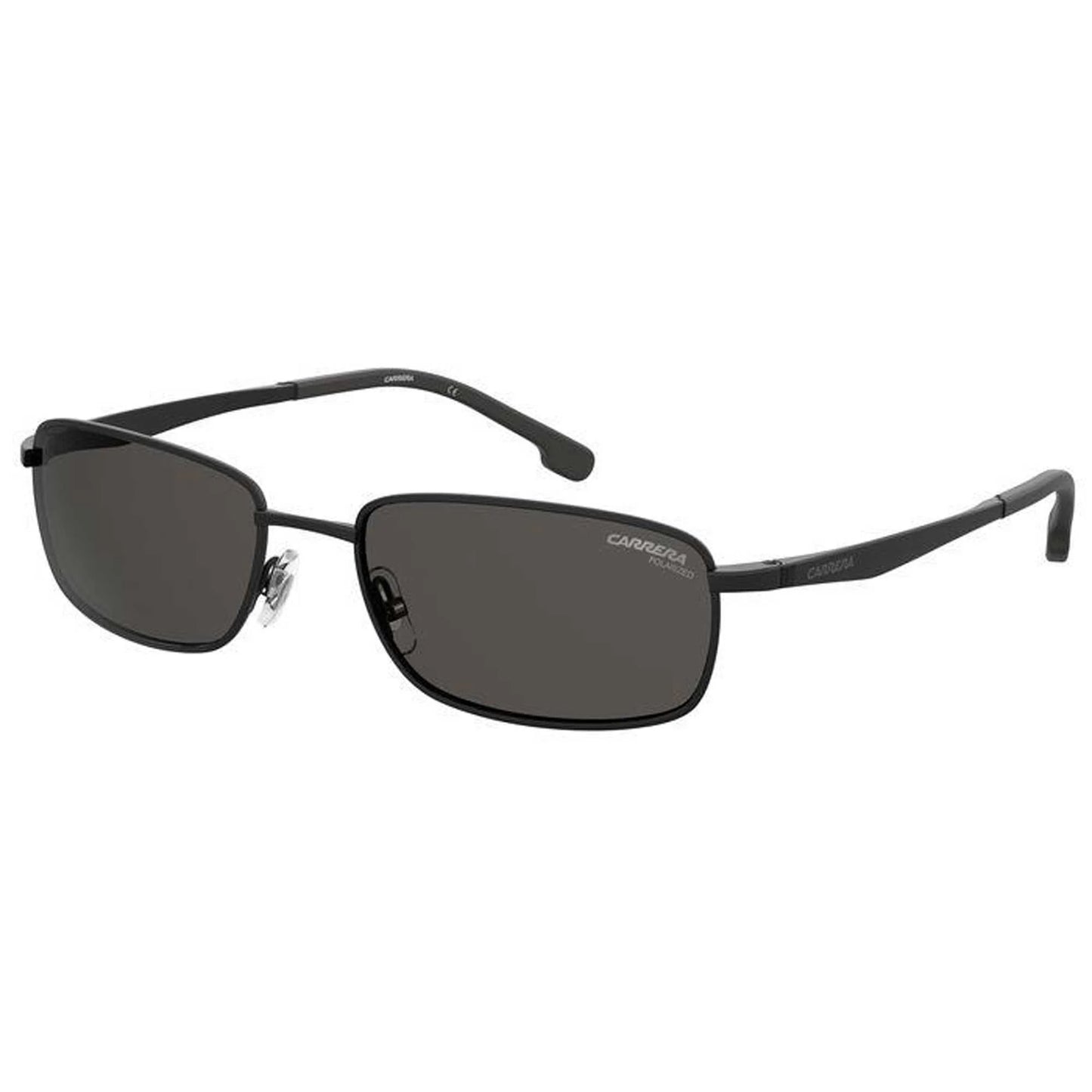 Carrera CARRERA 8043/S Grey Sunglasses 0003/M9 Rectangular Polarized Men's 56