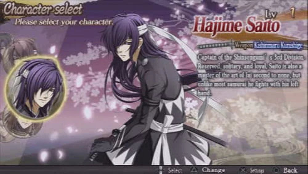 the Hakuoki: Warriors Shinsengumi of