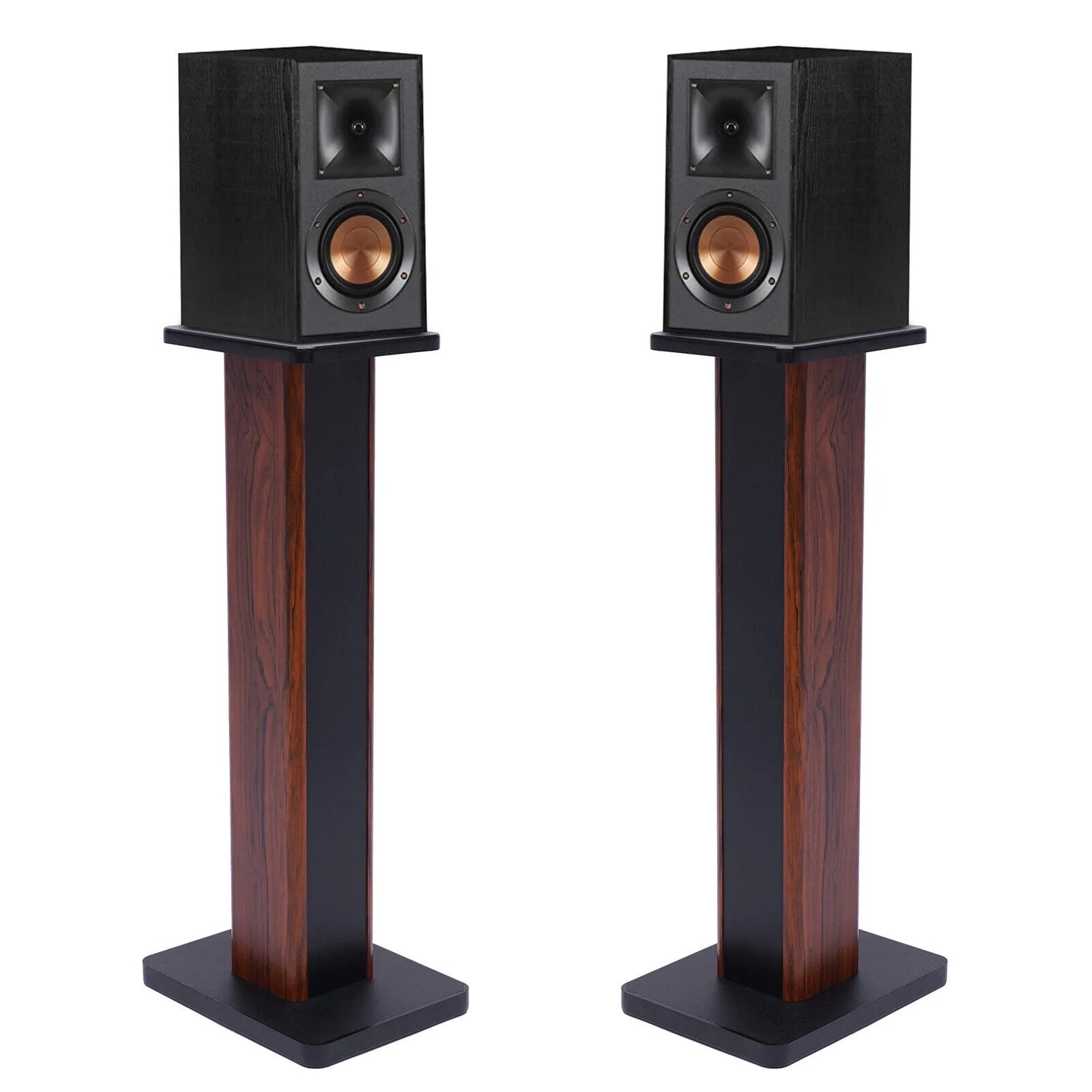 Stands 2x28" Studio Speaker Speaker Theater Stand Monitor Multimedia Holder Home