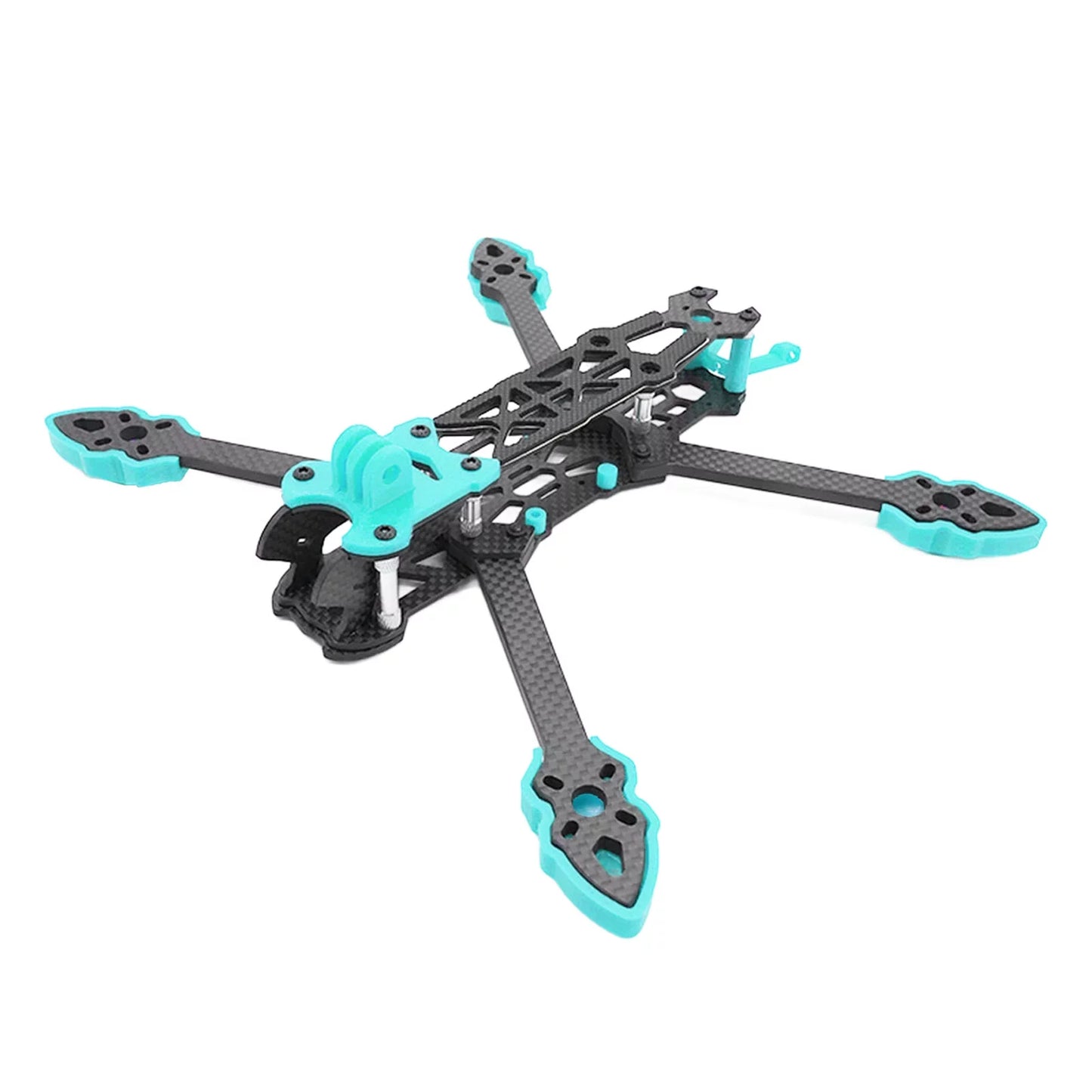 Drone Quadcopter Accessories Professional 225mm Wheelbase Buumin Blue Racing FPV RC Carbon Frame for Drone Fiber Frame