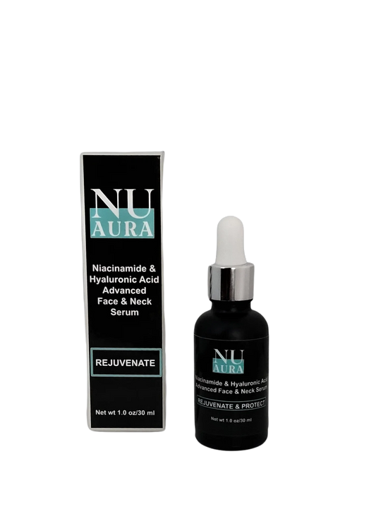 Niacinamide & Acid Hyaluronic Advanced Aura Skincare Face Serum Nu oz 1