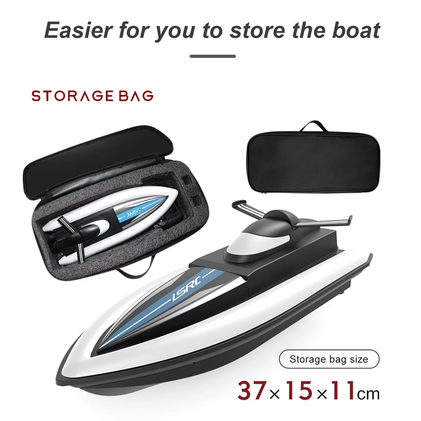 Boat Lake 2.4GHz Gift Waterproof Control Girls LS Remote Pool Boys Sea Race Boat for Boat for Dcenta