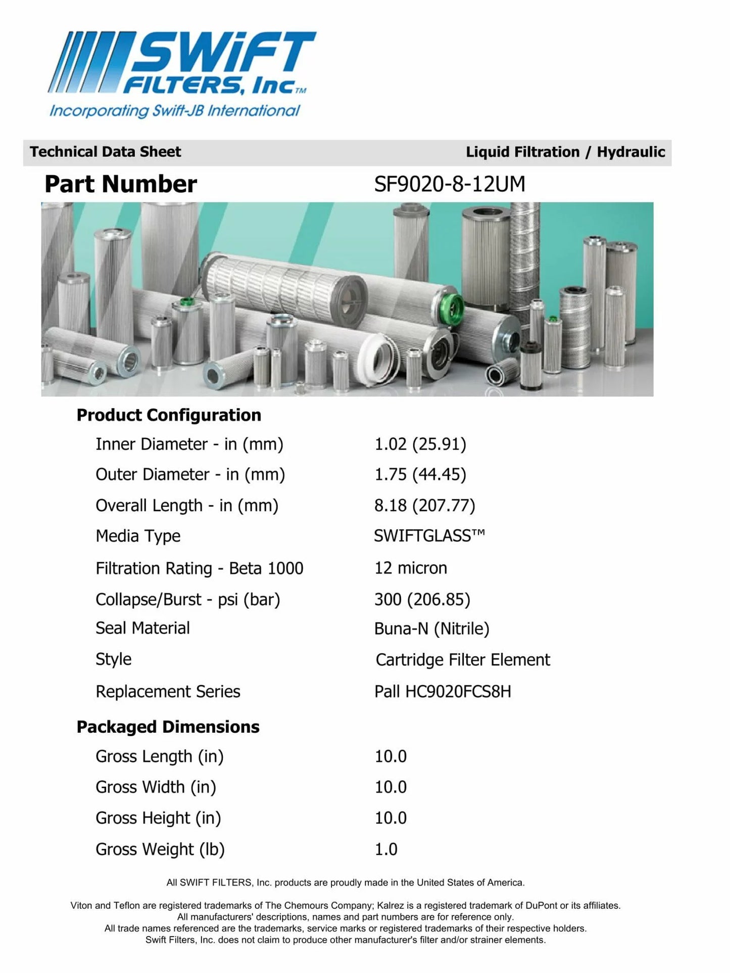 P-T-M3-10M Element rtridge Direct Microglass Micron TAISEI Construction Interchange for Filter KOGYO 12