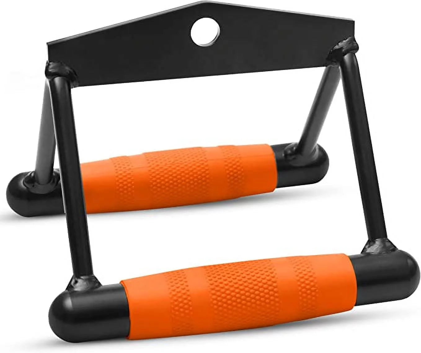 Workout Degree for Exercises, D Cable Knuckle, All Handle Double - Row SQUATZ Handle Slip Seated Machine for 360 Attachment with Non for Rotational Great Fit Nicely Systems Weight Cable Row