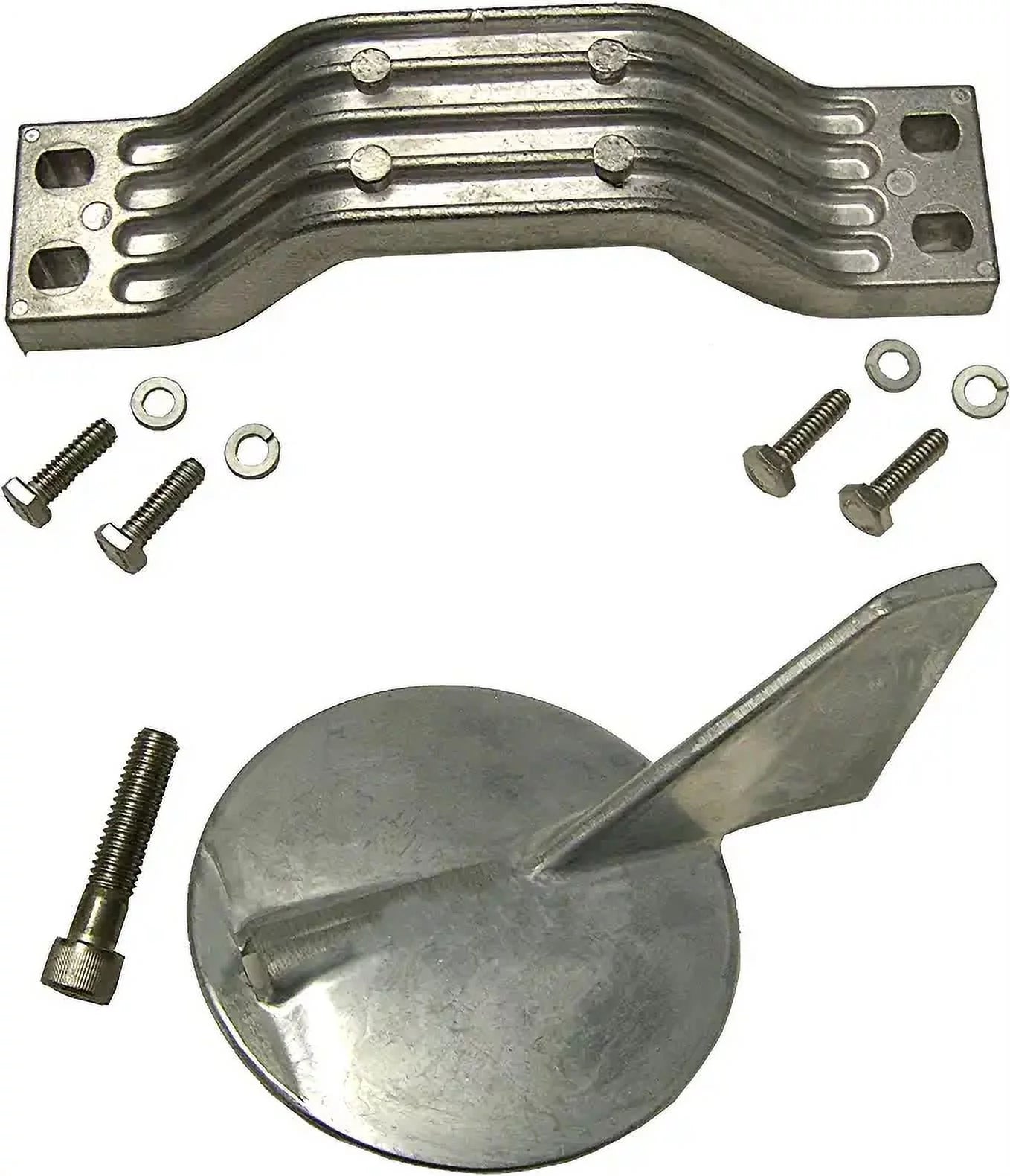 Yamaha Rotation) Use (Right For 150-200 Hp Outboard Magnesium Anode Kit Hand Freshwater