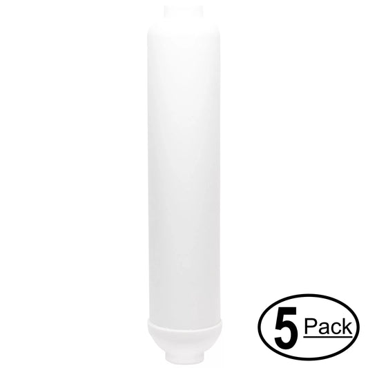 Pure Reverse UV 6 ROUV5DG Cartridge for Water Replacement - Filtration 10-inch Filter Denali Inline for Water Osmosis 5-Pack Cartridge System Expres - Stage Universal Express Brand