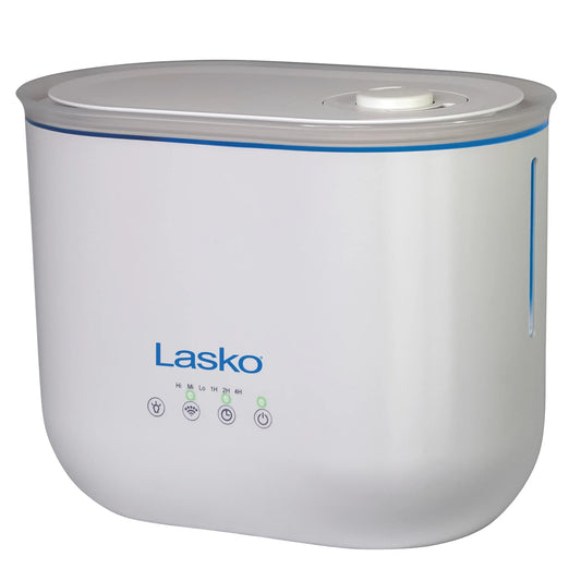 Lasko 0.92 UH250 18-Hour 370 Timer, ft., Mist Ultrasonic Humidifier Sq. Cool Gallon, with