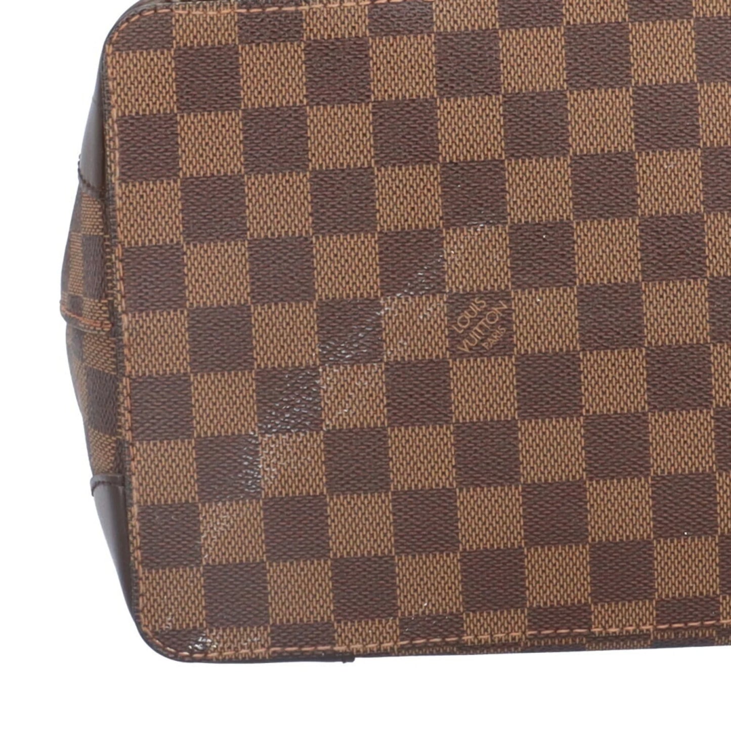 MM N51204 VUITTON Women's Louis (Good) Hampstead Shoulder Bag Brown BRB03130000004147 Pre-Owned LOUIS Vuitton Damier Canvas