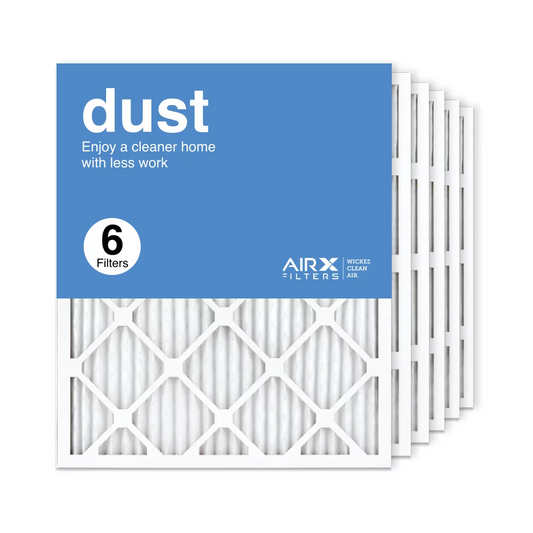 AC AIRx 20x24x1 Filter 8 Filter, Air USA Furnace Air Dust Filters Pleated HVAC MERV in 6-Pack, Made the