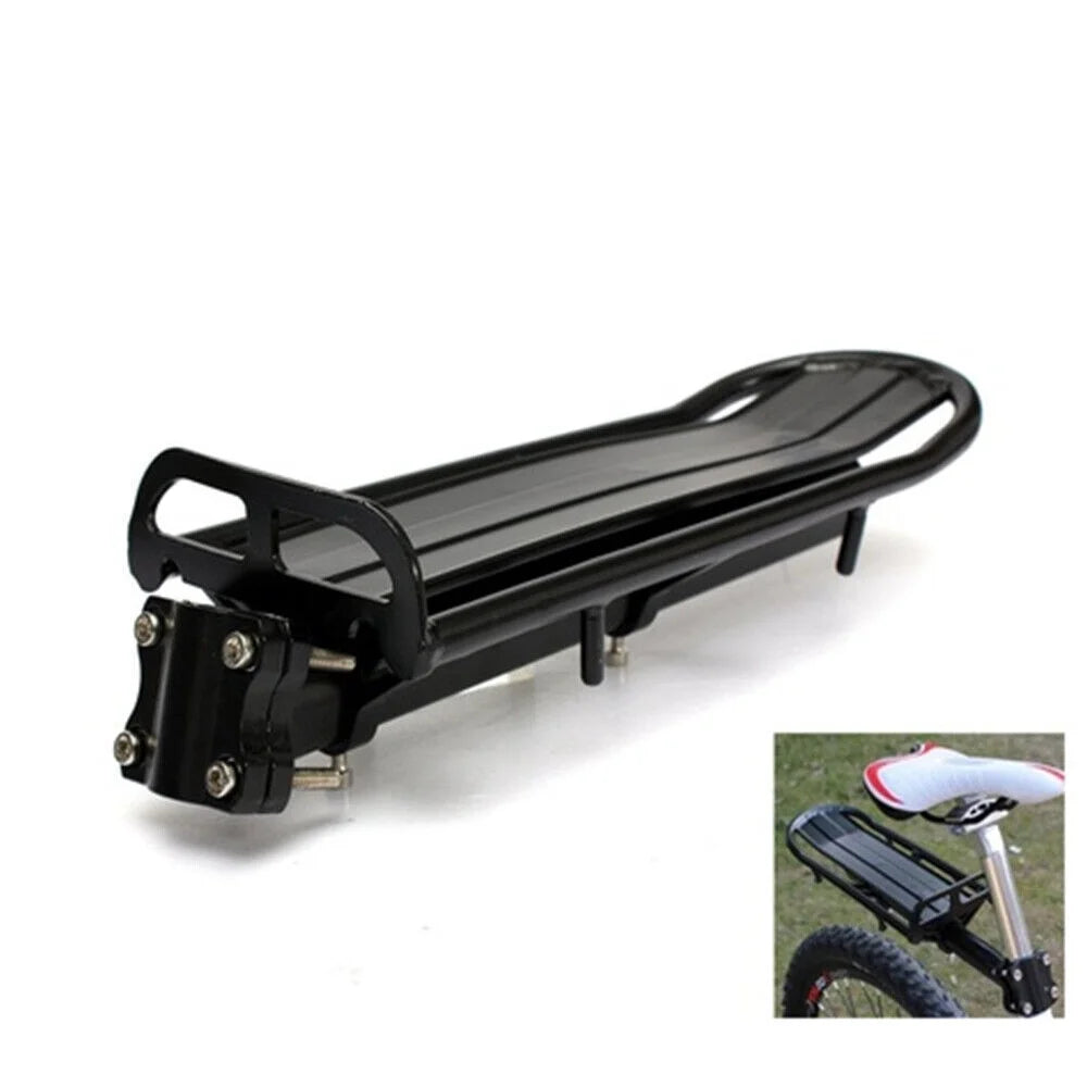 Bike Rack Carrier Bike Seatpost Carrier Rear Release Quick Shelf Luggage Pannier