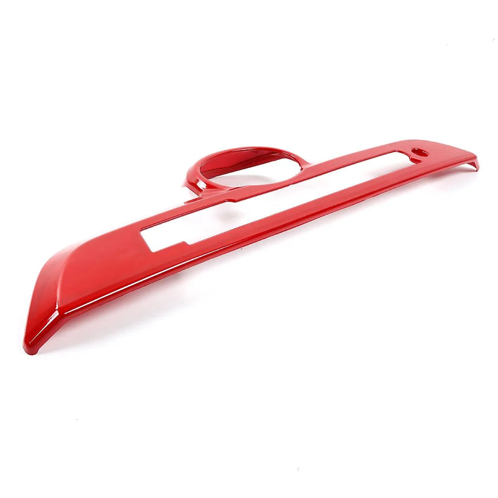 Bezels Decor Teledu Cover Trim Red Handle Frame Tailgate Rear Trunk 4Runner