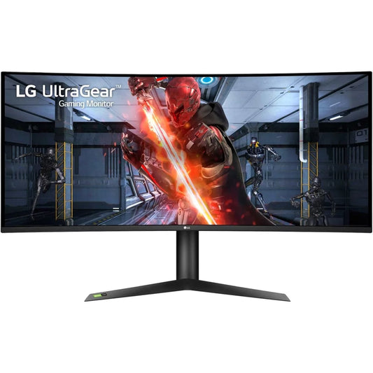 Overclock), 37.5" (3840 Compatibility LG (160Hz Gaming Curved QHD Monitor NVIDIA G-Sync 144Hz 38GN95B-B 600, x 1ms IPS UltraGear 1600) DisplayHDR Nano