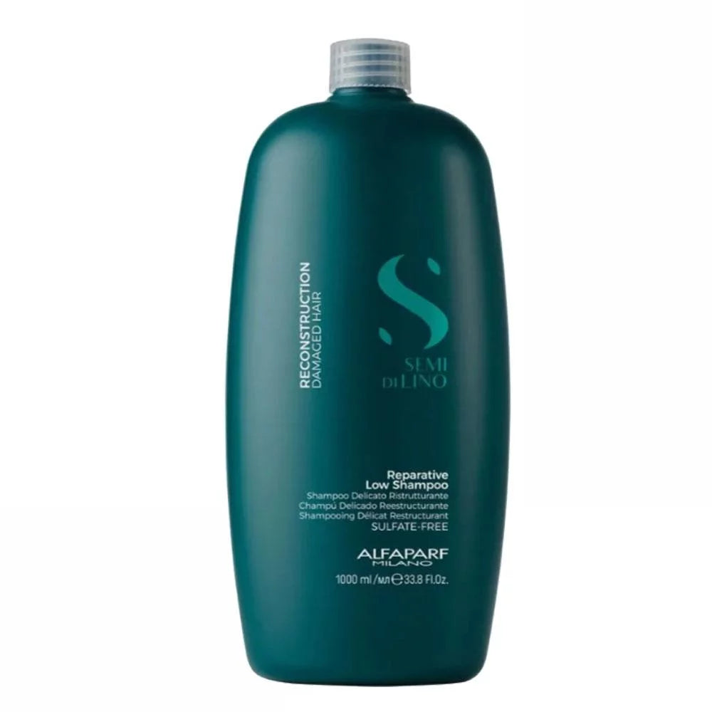 Reparative Shampoo Alfaparf Kit Semi Lino Complete Mask Hair Reconstruction Di Damaged Hydration