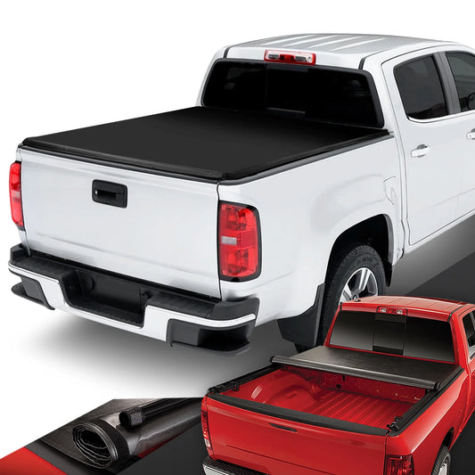 Cover 2019 Bed Ft TTC-RU-043 Soft to Tonneau for 16-18 2015 Roll-Up Colorado/GMC Canyon Chevy DNA Vinyl Motoring Short 5