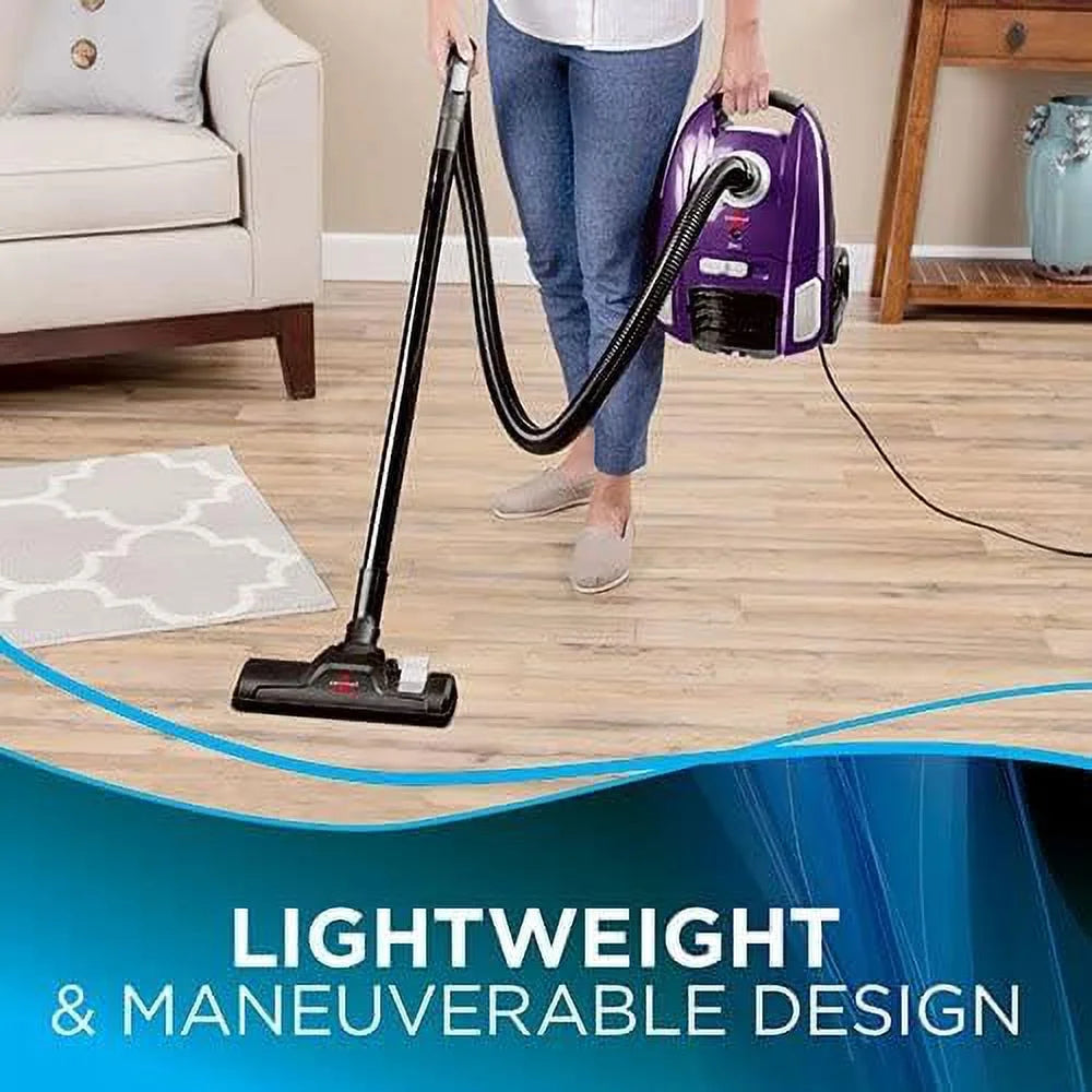 With Multi-Surface Cord Telescoping Suction Cleaner Wand, Cord Rewind Power Automatic Canister Extra Powerful Cleaning Nozzle, & With Upright Vacuum Lightweight Long