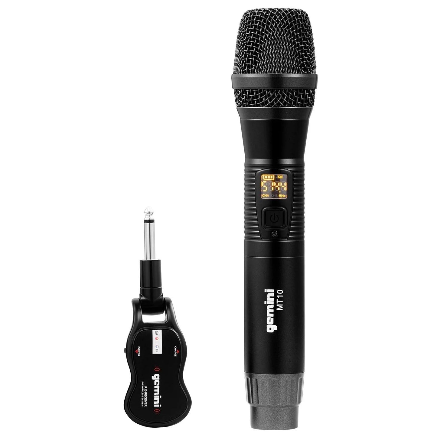 UHF Single AS-1500P GMU-M100 Speakers 15" (2) with Package Microphone Channel Active Gemini