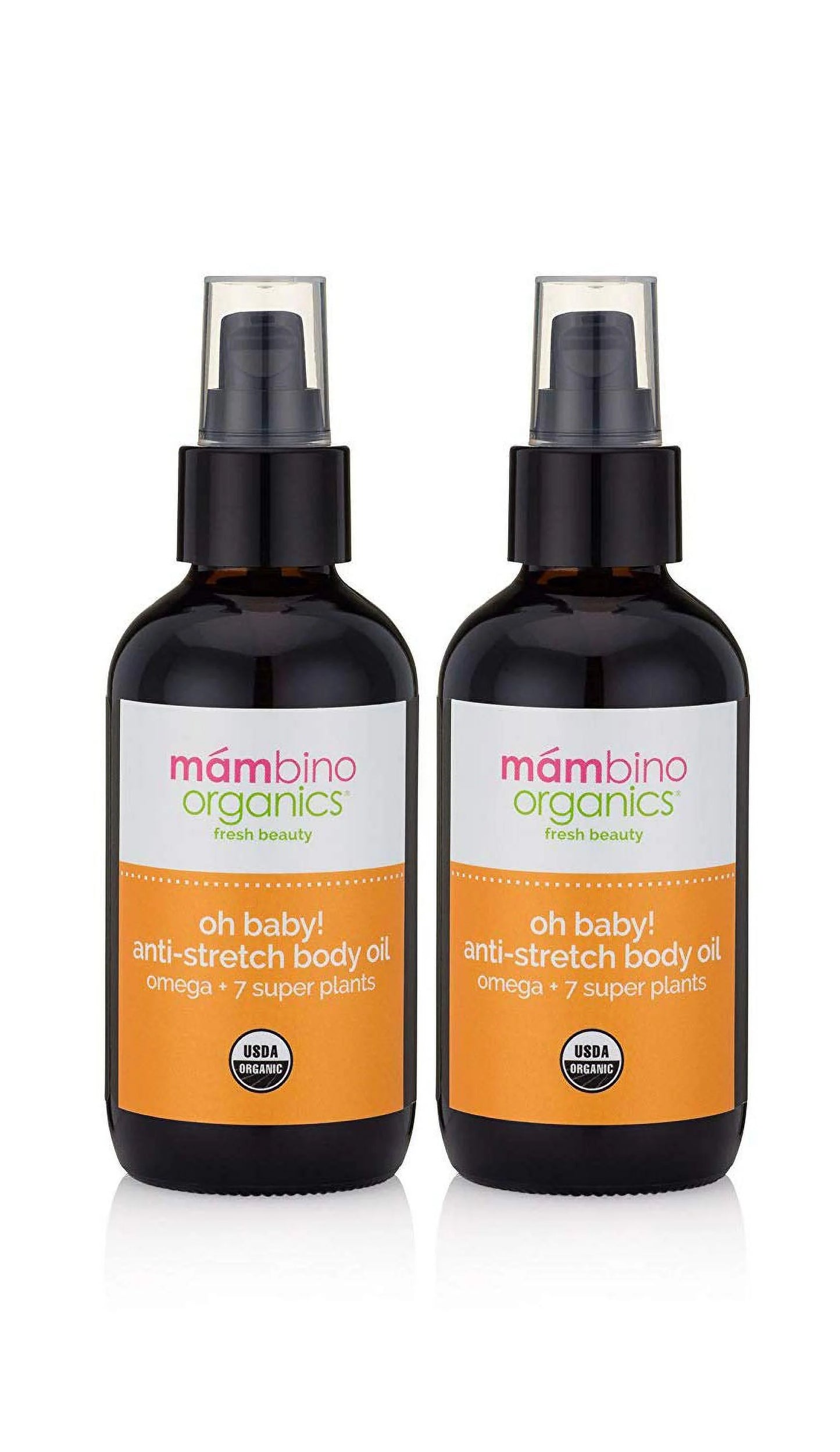 - Mambino Mark (2Pack) Oh Organics All Oil Baby! Stretch 4 for Natural - Pregnancy Oil Oz Body Belly Anti