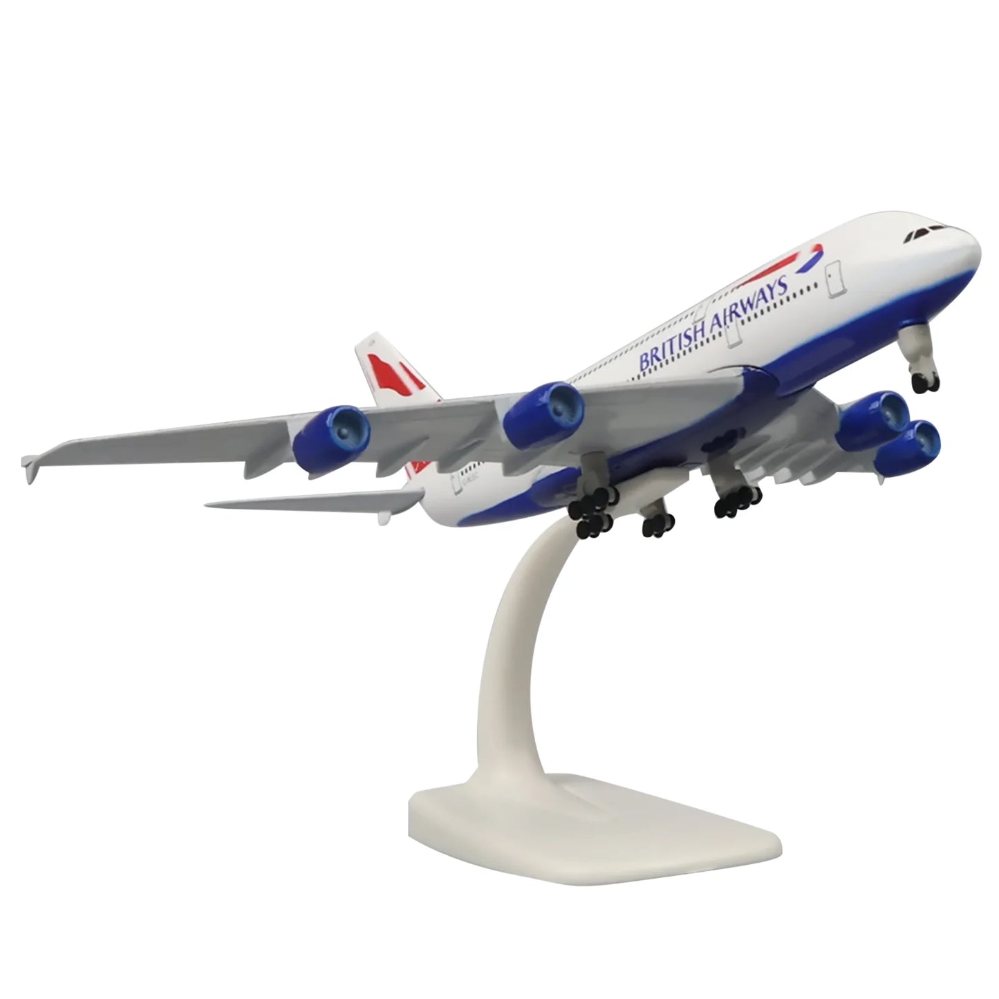 A380 Living Airways Room for Display Plane or Alloy Elegant Model Room and British Decoration Aircraft Model Retro