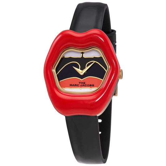 Dial Quartz Jacobs Lip Watch Marc The MJ0120190889 Black Ladies