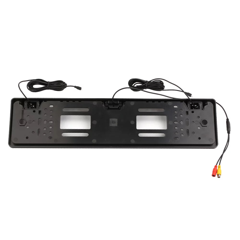 License Sensor 12 European Frame Camera View LED Camera System Plate with Backup Reversing Parking Rear