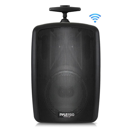 Wireless Rechargeable System Speaker - Pyle Powered Bluetooth Portable PA Compatible Battery 360W