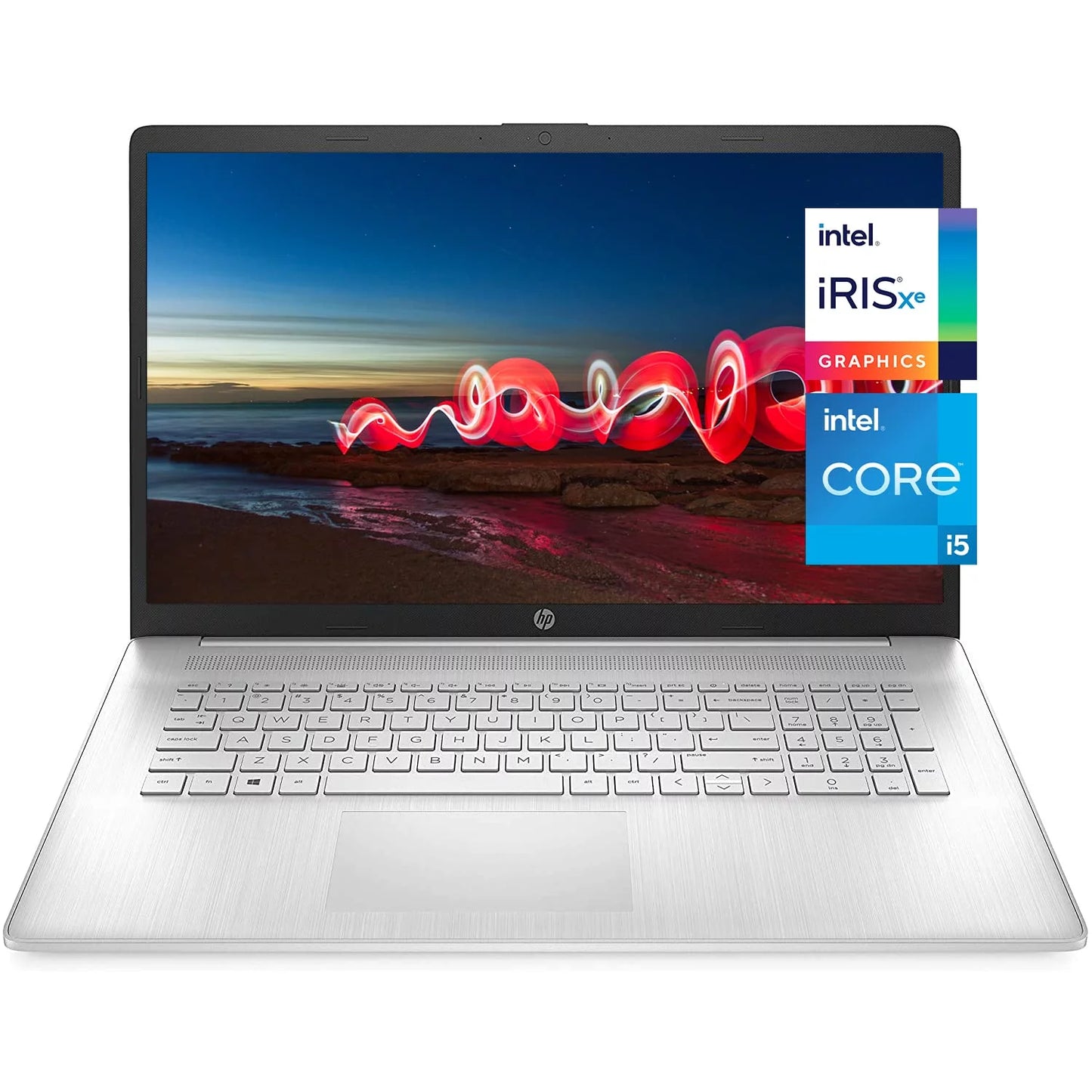 Pavilion Laptop FHD (2022 i5-1155G7 Core 1TB (Beats Xe Backlit Iris PCIe Battery Win11 Intel Long 17.3-inch HP Webcam, Graphics, i7-1165G7), 2TB Intel 16GB Keyboard, IPS HDD, RAM, Life, SSD, Model),