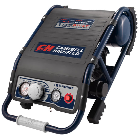 Slim Quiet Campbell Hausfeld (DC010500) Gallon Air Compressor 1.3