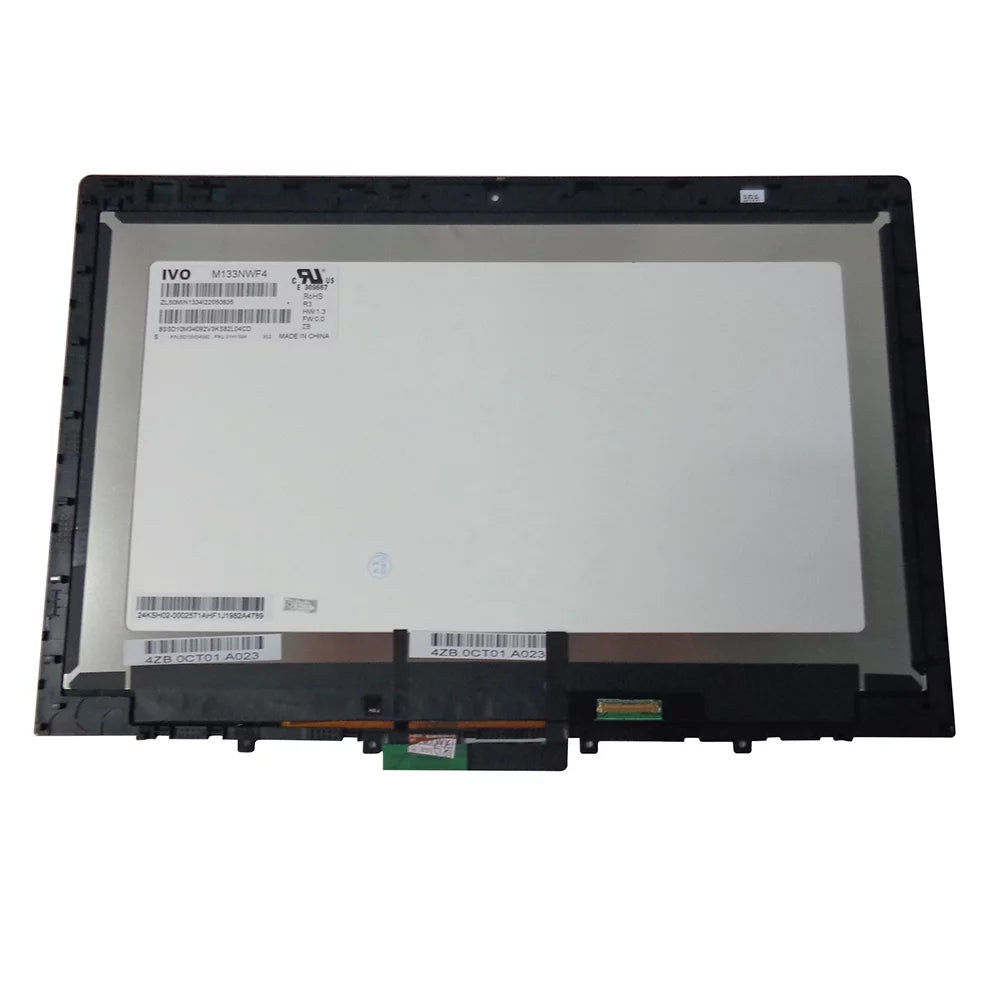 Lenovo 02DA313 ThinkPad 02HM128 Touch 02DA316 30 02DL916 Yoga L390 FHD Bezel For 5M10W03055 Pin 13.3" Lcd Screen 02DL967 5M11A17650 02DM432 L380 02DA314 w/