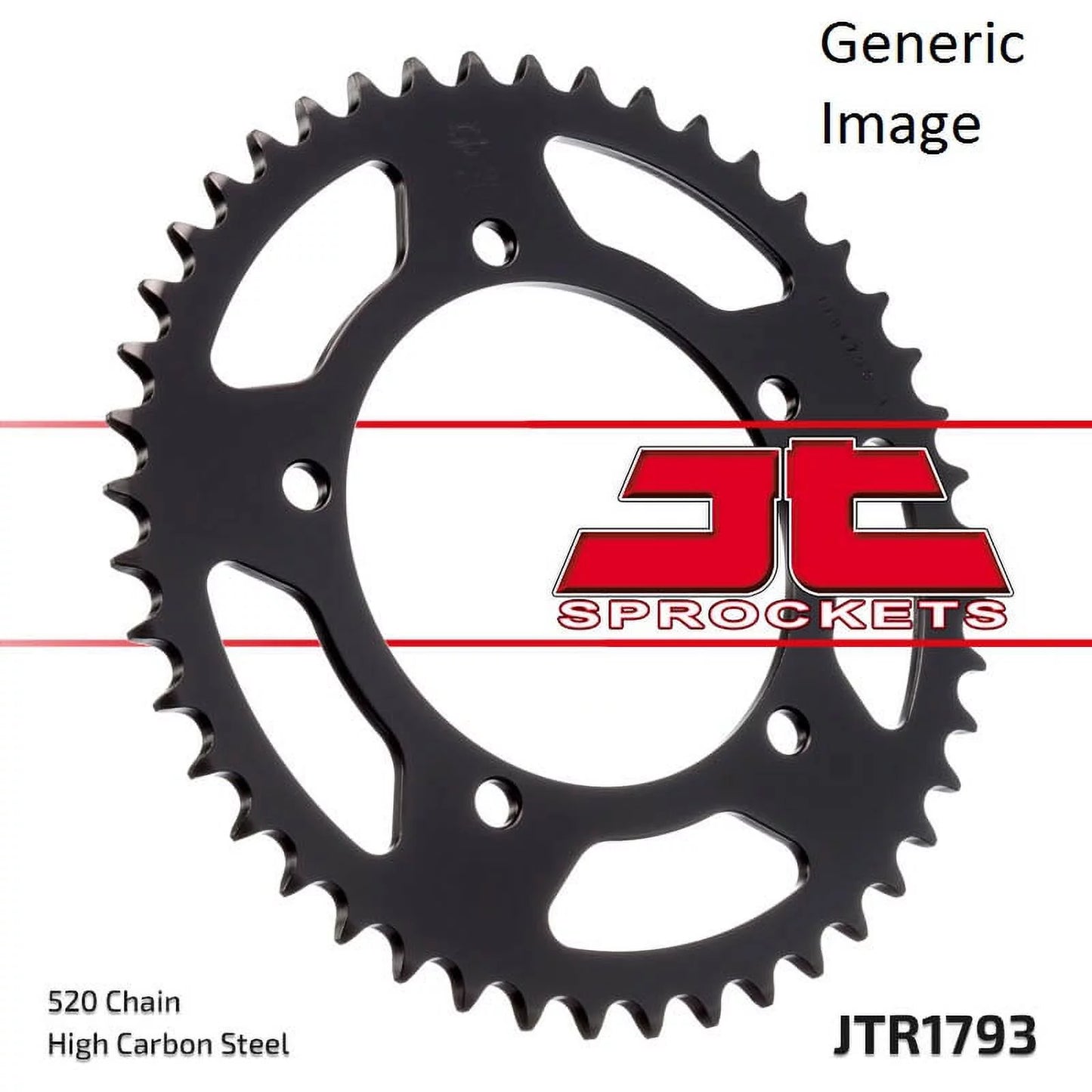 42T fits Steel Rear 2001-2005 SUZUKI Sprocket GSX-R600 Street