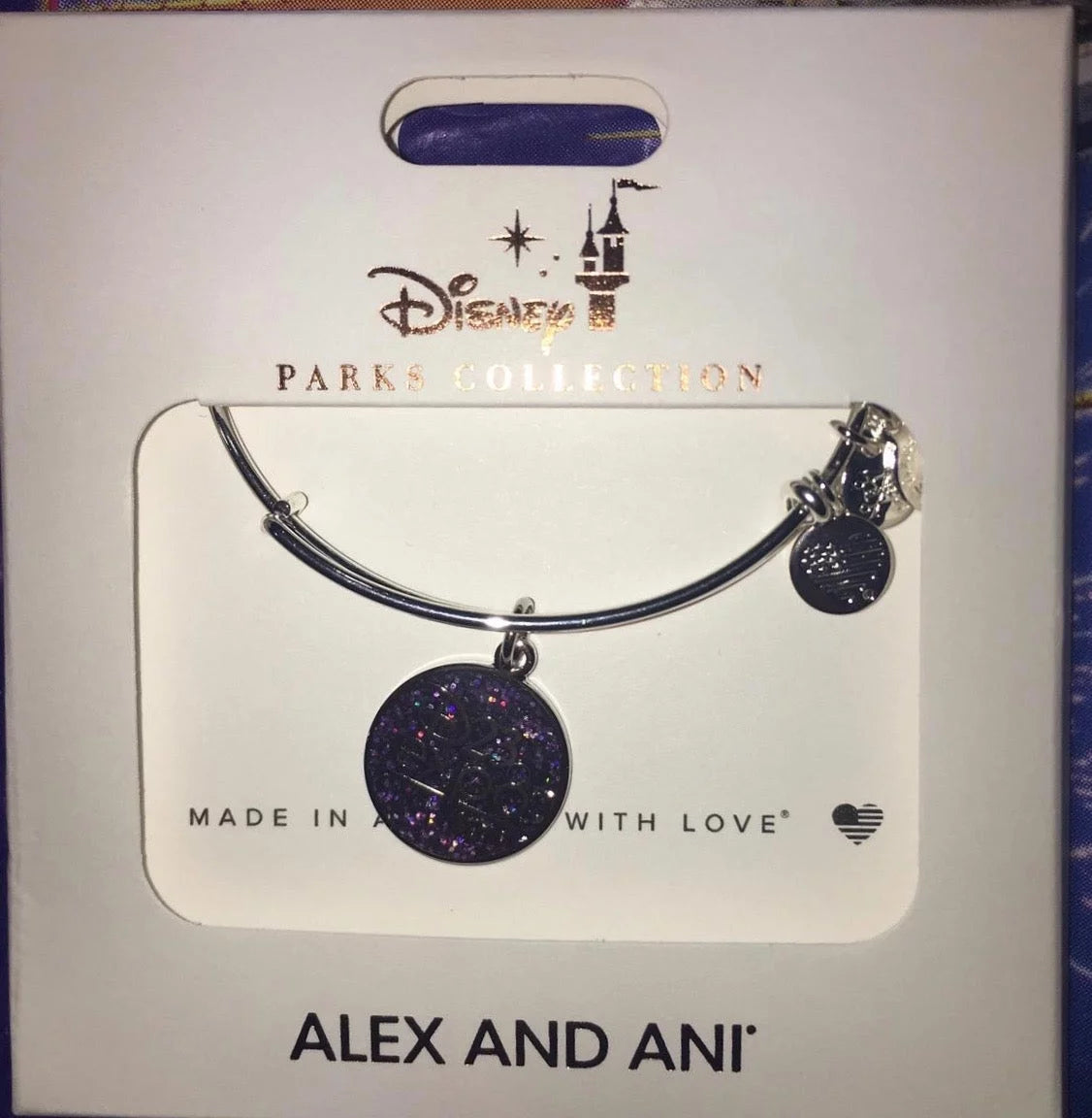 Box Ani New Alex Finish Silver Bracelet D23 Expo Disney Bangle 2019 and with